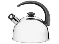 Chaleira Tramontina com Apito em Aço Inox Cabo Preto 3 Litros - 1