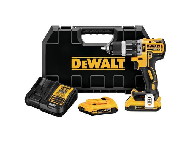 Furadeira Parafusadeira de Impacto DeWalt 1/2" 13mm 2Ah Bivolt - 1