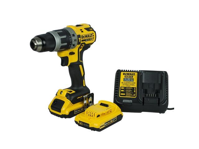 Furadeira Parafusadeira de Impacto DeWalt 1/2" 13mm 2Ah Bivolt - 2