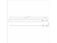 Espeto Duplo Tramontina para Churrasco 95cm - 4