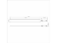 Espeto Duplo Tramontina para Churrasco 85cm - 3