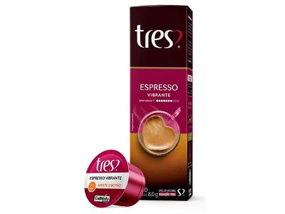 Cápsulas Três Corações Café Espresso Vibrante
