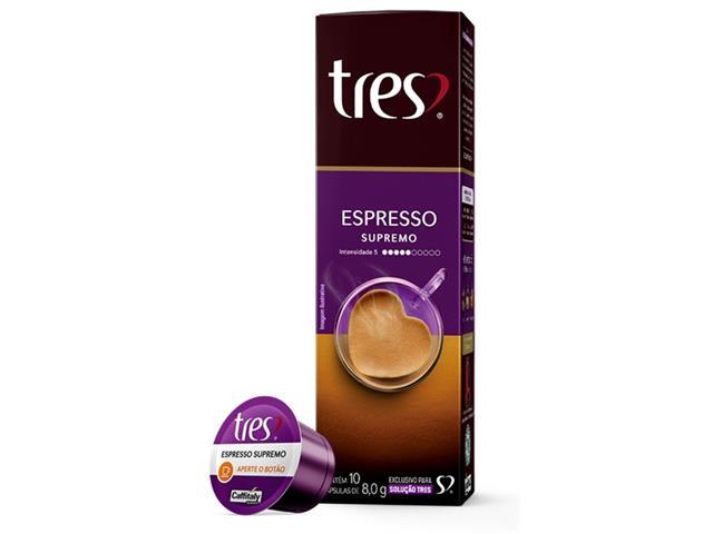 Cápsulas Três Corações Café Espresso Supremo - 1