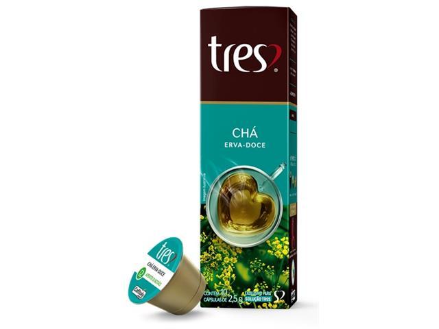 Cápsulas Três Corações Chá de Erva Doce - 1