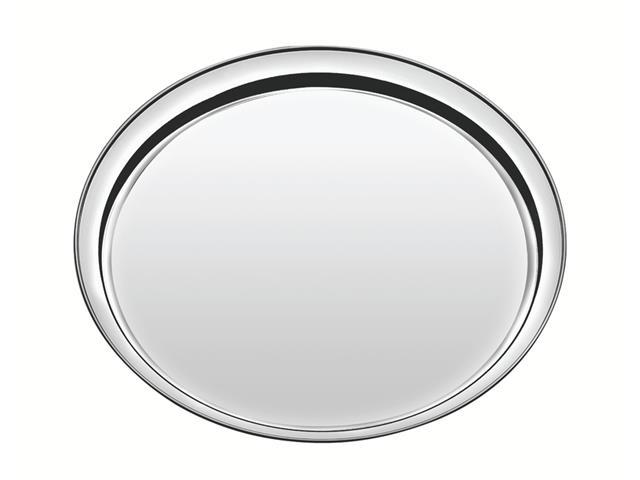 Bandeja Tramontina Service em Aço Inox Redonda 40 cm - 1