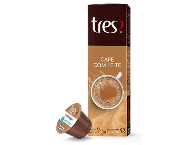 Cápsulas Três Corações Café com Leite - 1