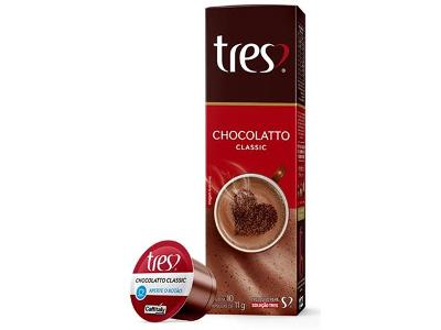 Cápsulas Três Corações Chocolatto Quente