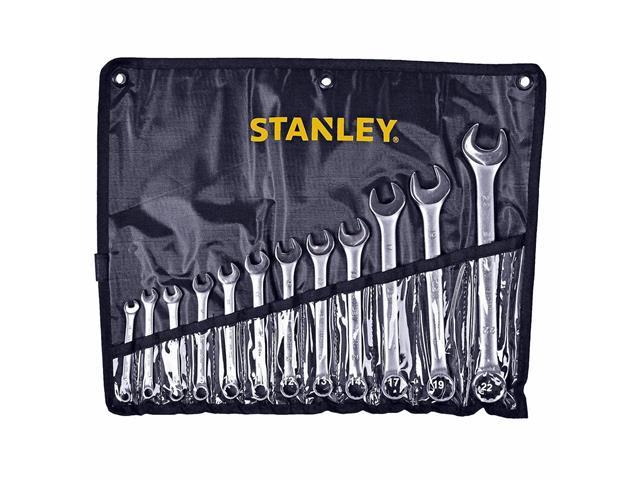 Jogo de Chaves Combinadas Stanley 12 Peças - 1