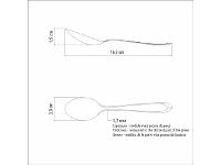 Colher para Sobremesa Tramontina Laguna Aço Inox - 4
