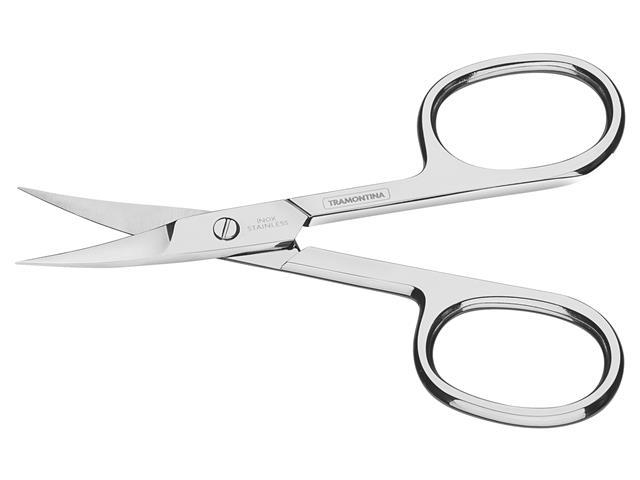Tesoura de Unha e Acabamentos Tramontina em Aço Inox 3,5" - 1