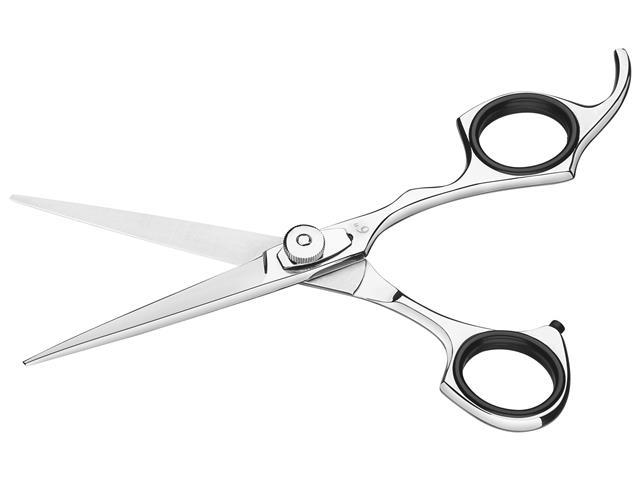 Tesoura para Cabelo Tramontina em Aço Inox com Fio Laser e Apoio 6" - 1