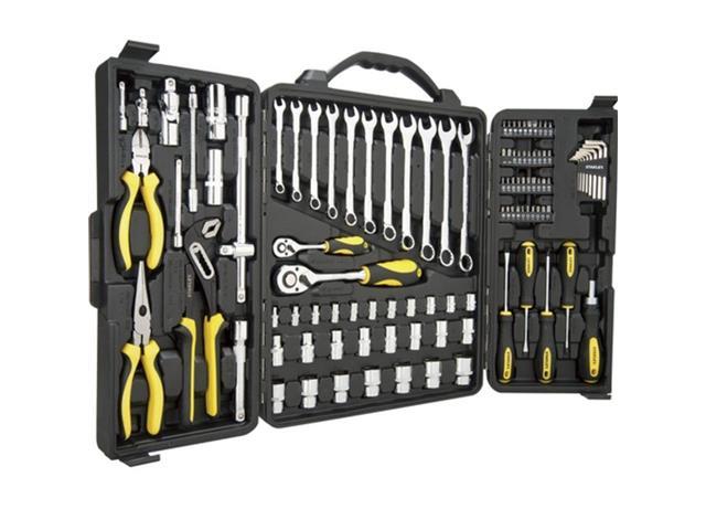 Jogo de Ferramentas Stanley com Maleta Dobrável 110 Peças - 4