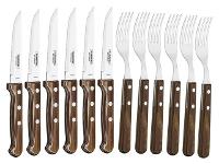 Conjunto para Churrasco Tramontina Polywood Castanho - 12 Peças - 2
