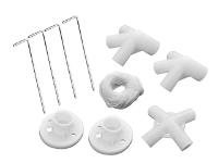 Tenda Gazebo MOR Ráfia Branco 2,4 M - 2