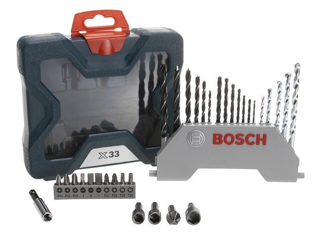 Mala de Acessórios Bosch X-Line com 33 Unidades - 1