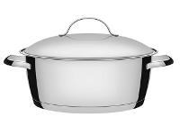 Caçarola Funda Tramontina Allegra em Aço Inox com Fundo Triplo 18CM - 1