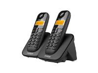 Combo Telefone sem Fio Digital com Ramal Intelbras TS 3112 Preto - 1