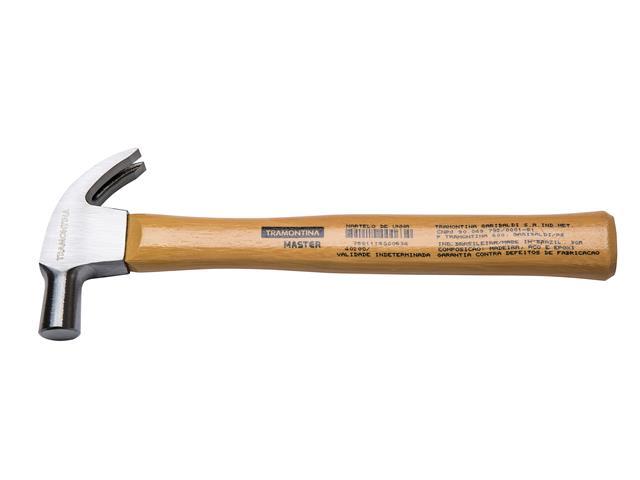 Martelo de Unha Tramontina com Cabo de Madeira 20mm - 2