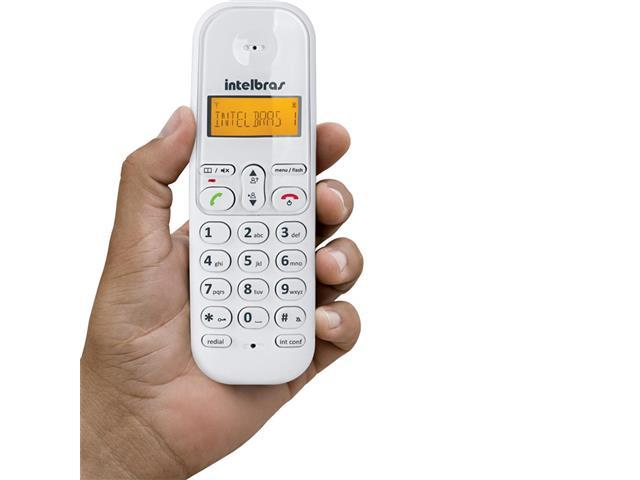 Telefone Intelbras sem Fio TS3110 ID Branco - 2
