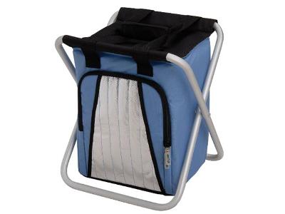 Banqueta MOR Ice Cooler Azul Dobrável 25 Litros