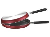 Omeleteira de Alumínio Tramontina Loreto Vermelha Ø 24 cm - 1