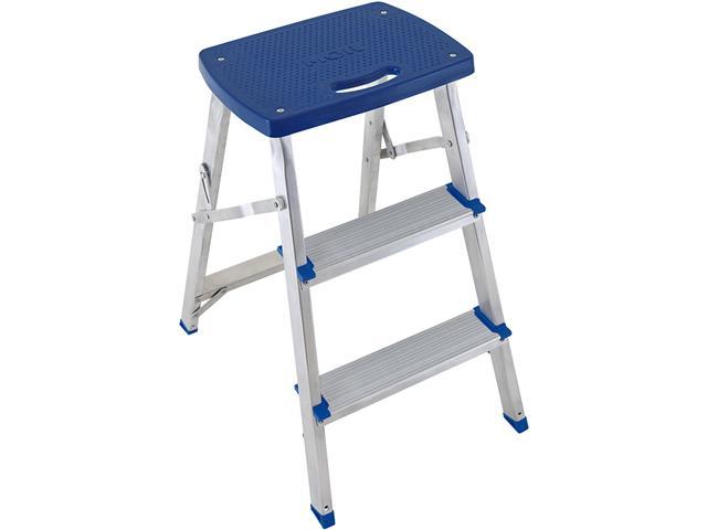 Escada MOR Banqueta de Alumínio com 3 Degraus - 1