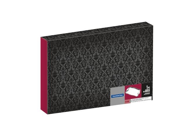 Bandeja Tramontina Retangular Aço Inox 42 x 29 cm - 2