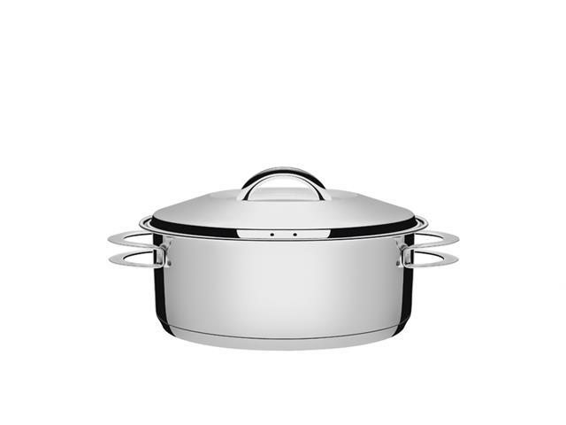 Caçarola Aço Inox 2 Alças Solar 24cm 4.7 Litros - 1