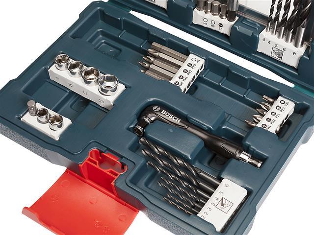 Mala de Acessórios Bosch X-Line com 41 Unidades - 3