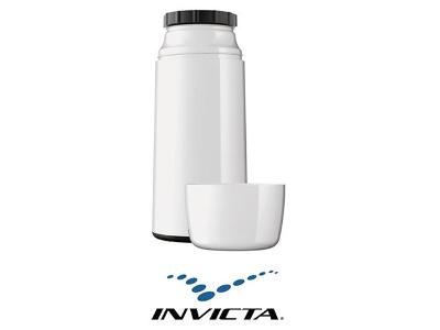 Garrafa Térmica Invicta Firenze Mini Branca 250 ml