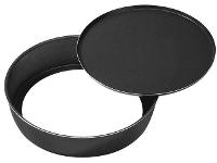 Assadeira Redonda com Fundo Removível Fortaleza Preta 30 cm - 1