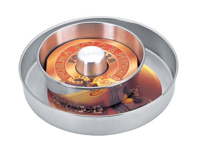 Kit Assadeira Redonda e Forma para Pudim Fortaleza 2 Peças - 2