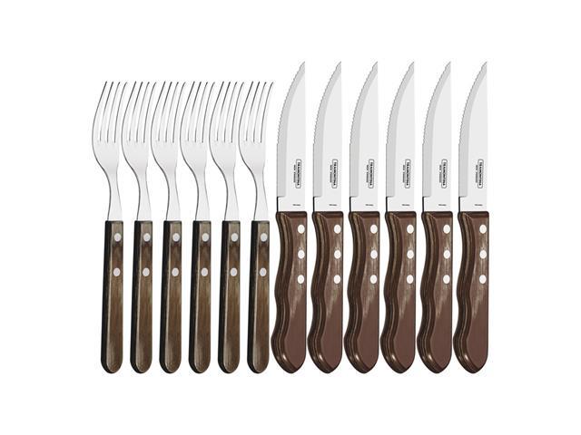 Conjunto para Churrasco Tramontina Polywood Inox 12 Peças - 1