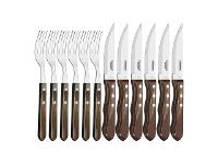 Conjunto para Churrasco Tramontina Polywood Inox 12 Peças - 1