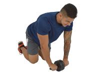 Roda de Exercícios Abdominais Polimet Ab Wheell - 2