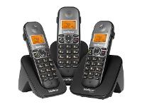 Combo Telefone Sem Fio Intelbras TS 5123 com 2 Ramais Preto - 2