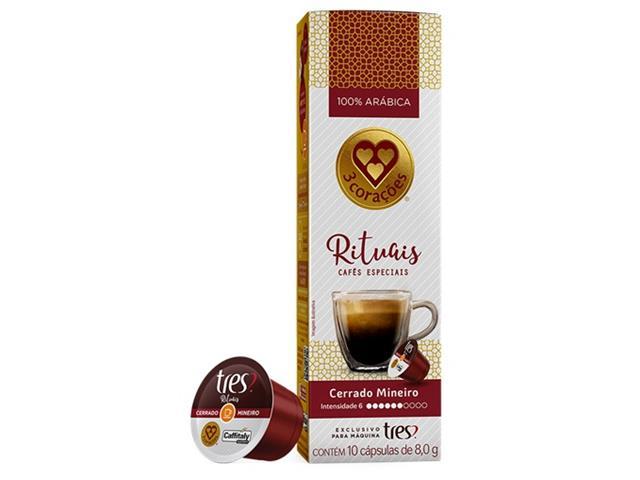 Cápsulas Três Corações Café Espresso Rituais Cerrado Mineiro - 1