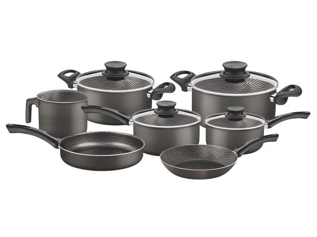Jogo de Panelas Tramontina Paris Texture Grafite 7 Peças - 1