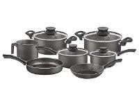 Jogo de Panelas Tramontina Paris Texture Grafite 7 Peças - 1