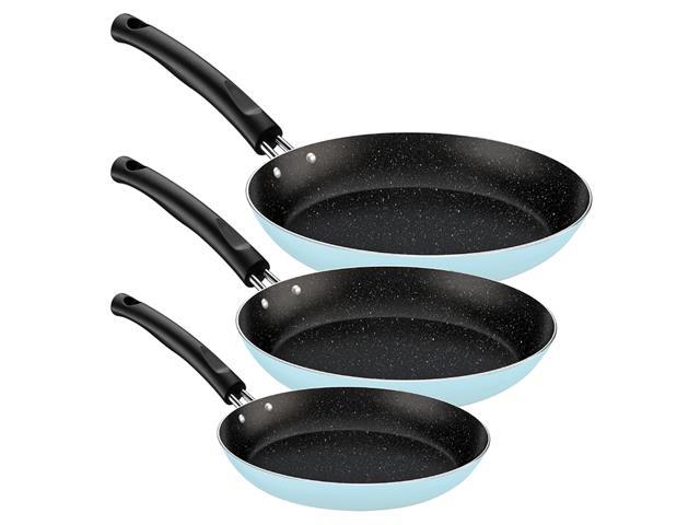 Conjunto de Frigideiras Tramontina em Alumínio Azul Claro 3 Peças - 1