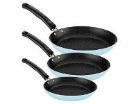 Conjunto de Frigideiras Tramontina em Alumínio Azul Claro 3 Peças - 1