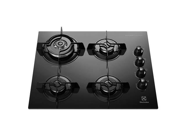 Cooktop a Gás Electrolux KE4TP 4 Bocas Preto Bivolt - 1