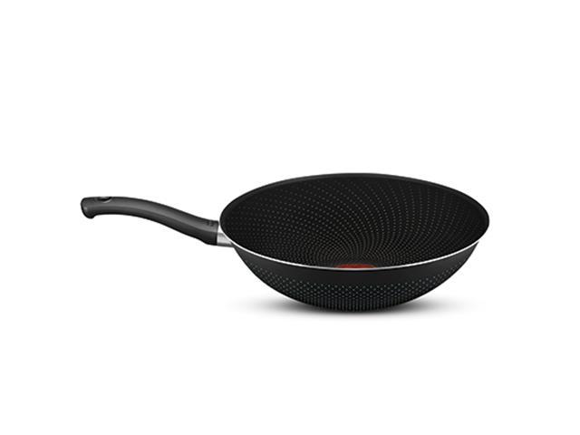 Frigideira Wok Rochedo Smart Antiaderente Preto 28cm - 1