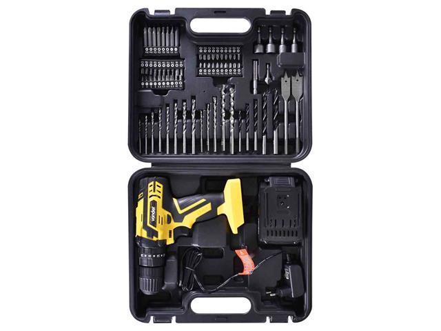 Parafusadeira Furadeira Vonder a bateria 12 V Bivolt com 74 Acessórios - 3