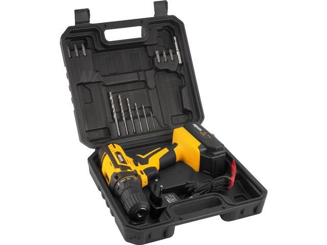 Parafusadeira Furadeira Vonder a Bateria 12 V Bivolt com 13 Acessórios - 3
