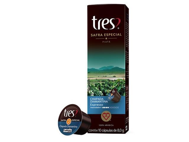 Cápsulas Três Corações Café Espresso Safra Especial Chapada Diamantina - 1