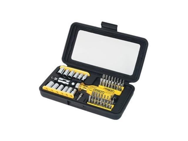 Jogo de Chave C/Catraca 47 peças Stanley - 1