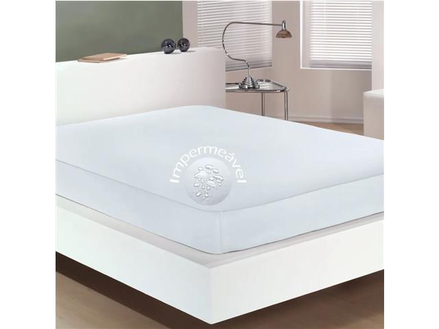 Protetor de Colchão Buettner Fix Impermeável Branco Queen - 1