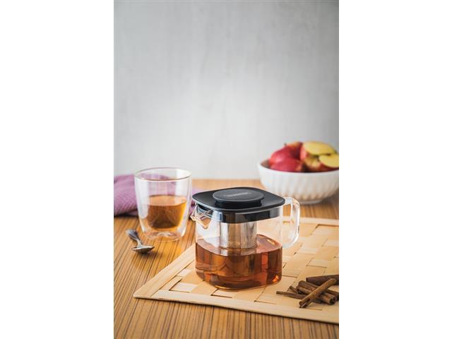 Bule para Chá Tramontina em Vidro e Aço Inox com Infusor 600ML - 4