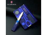 SwissCard Victorinox Lite Translúcido Azul - 3